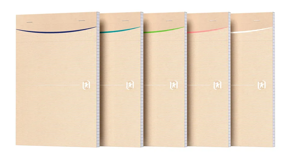oxford-schreib-block-a5-kariert-recycling-80-blatt-5er-pack image 1