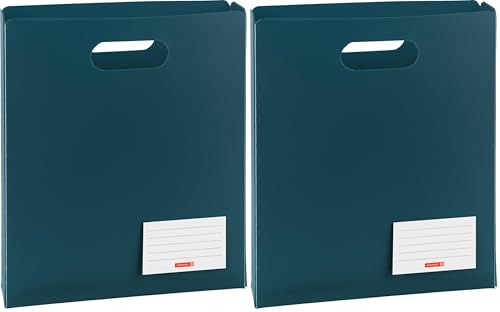 brunnen-heftbox-a4-denim-heftmappe-aus-pp-250-x-310-x-50-mm-mit-namensschild image 6