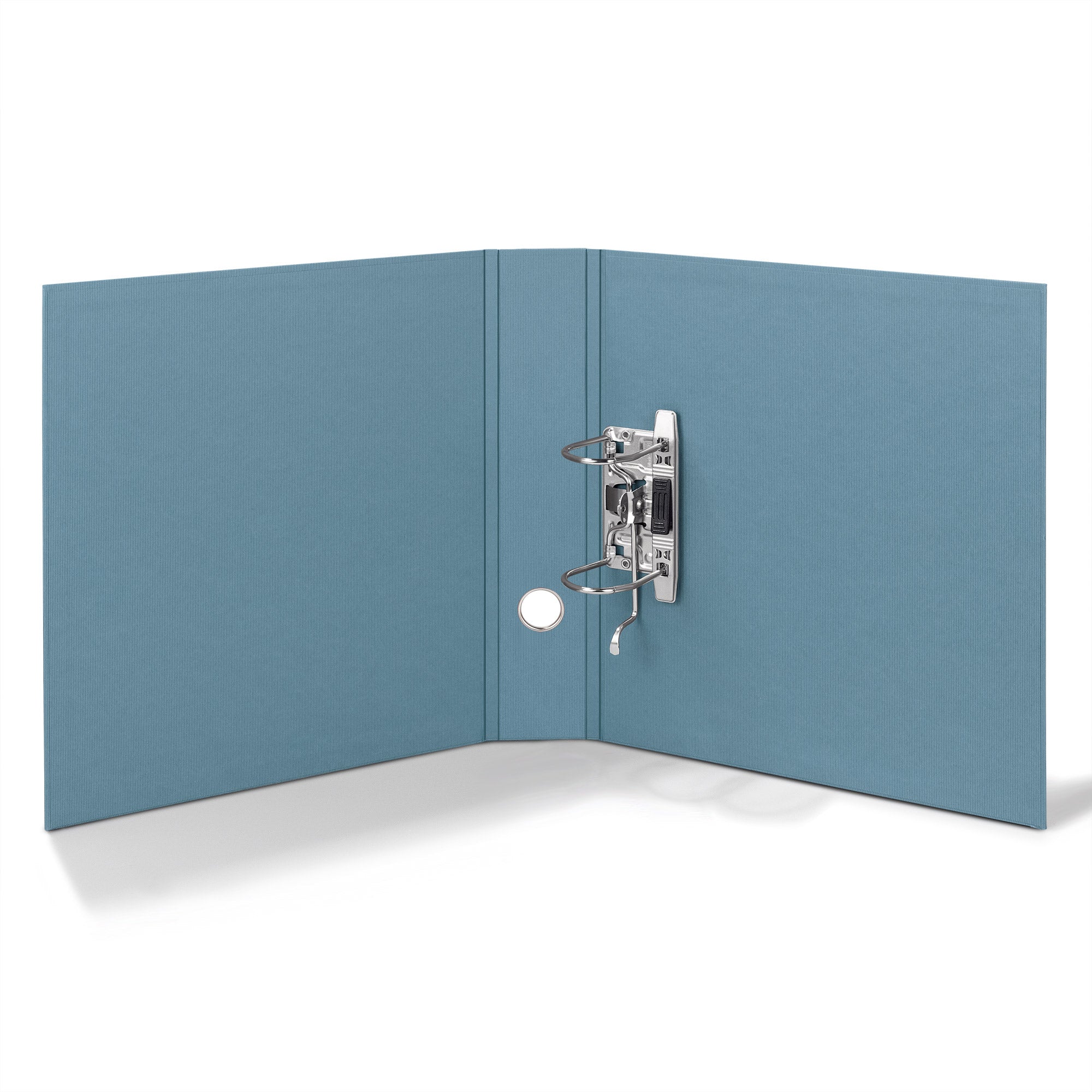 r-ssler-s-o-h-o-ordner-schmal-a4-5-cm-denim-blau-mit-rippenpr-gung image 2