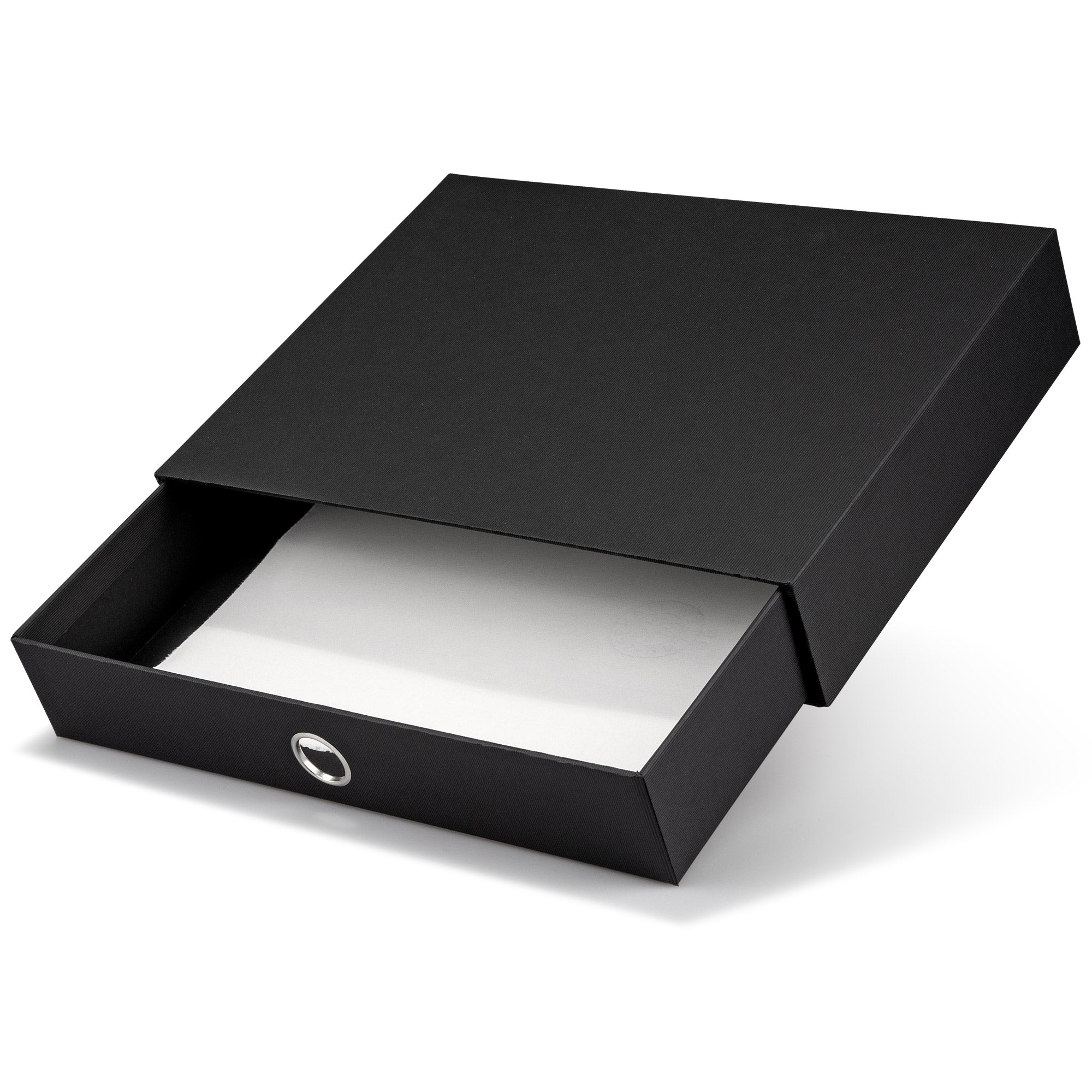 r-ssler-s-o-h-o-schubladenbox-a4-querformat-1-fach-schwarz image 2