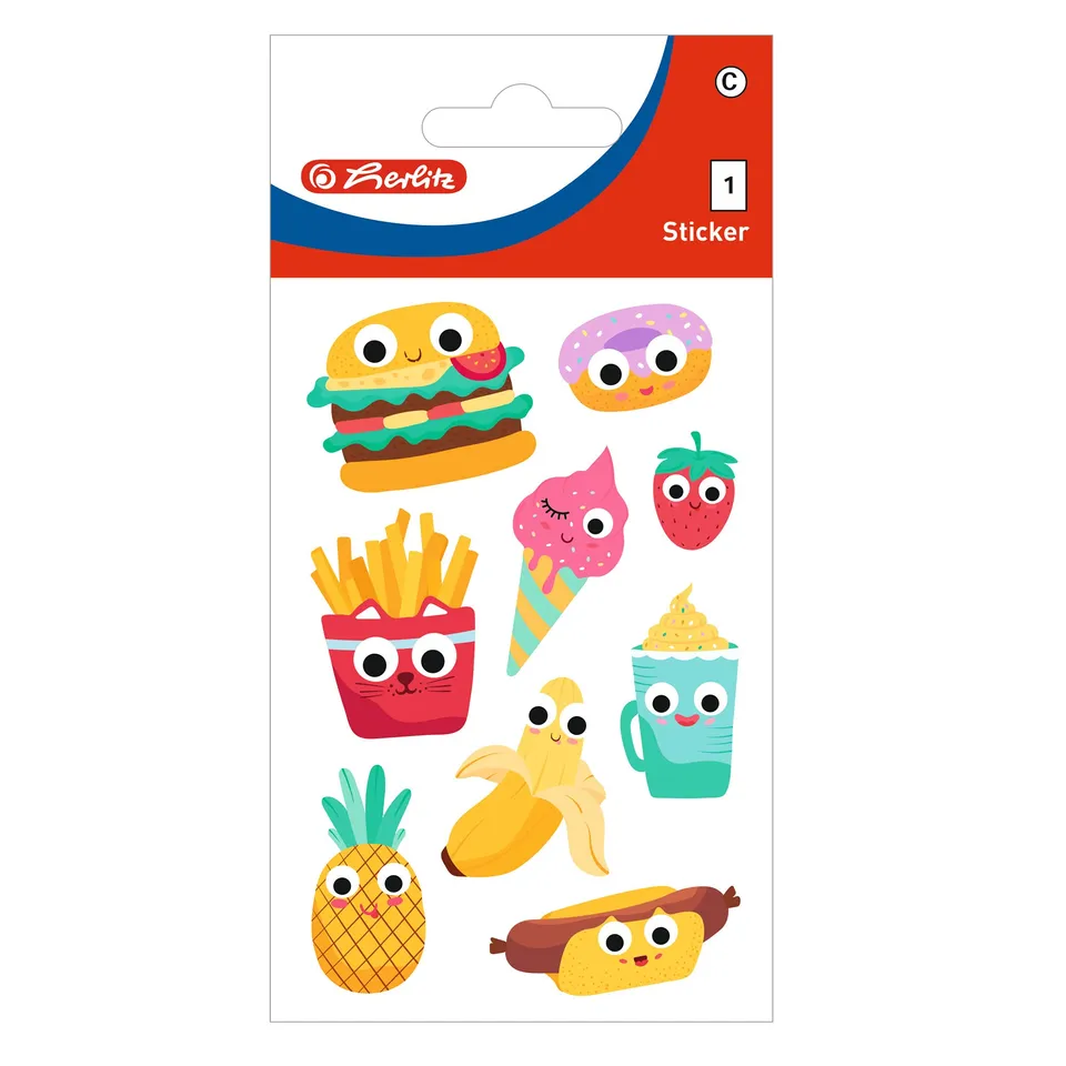herlitz-selbstklebende-sticker-funny-food-10-b-gen image 1