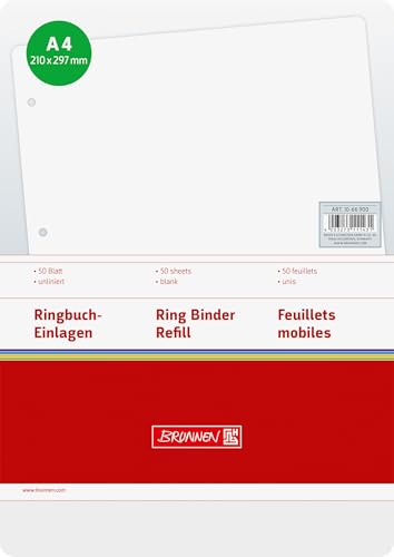 brunnen-ringbucheinlagen-a4-blanko-50-blatt-70g-m image 4