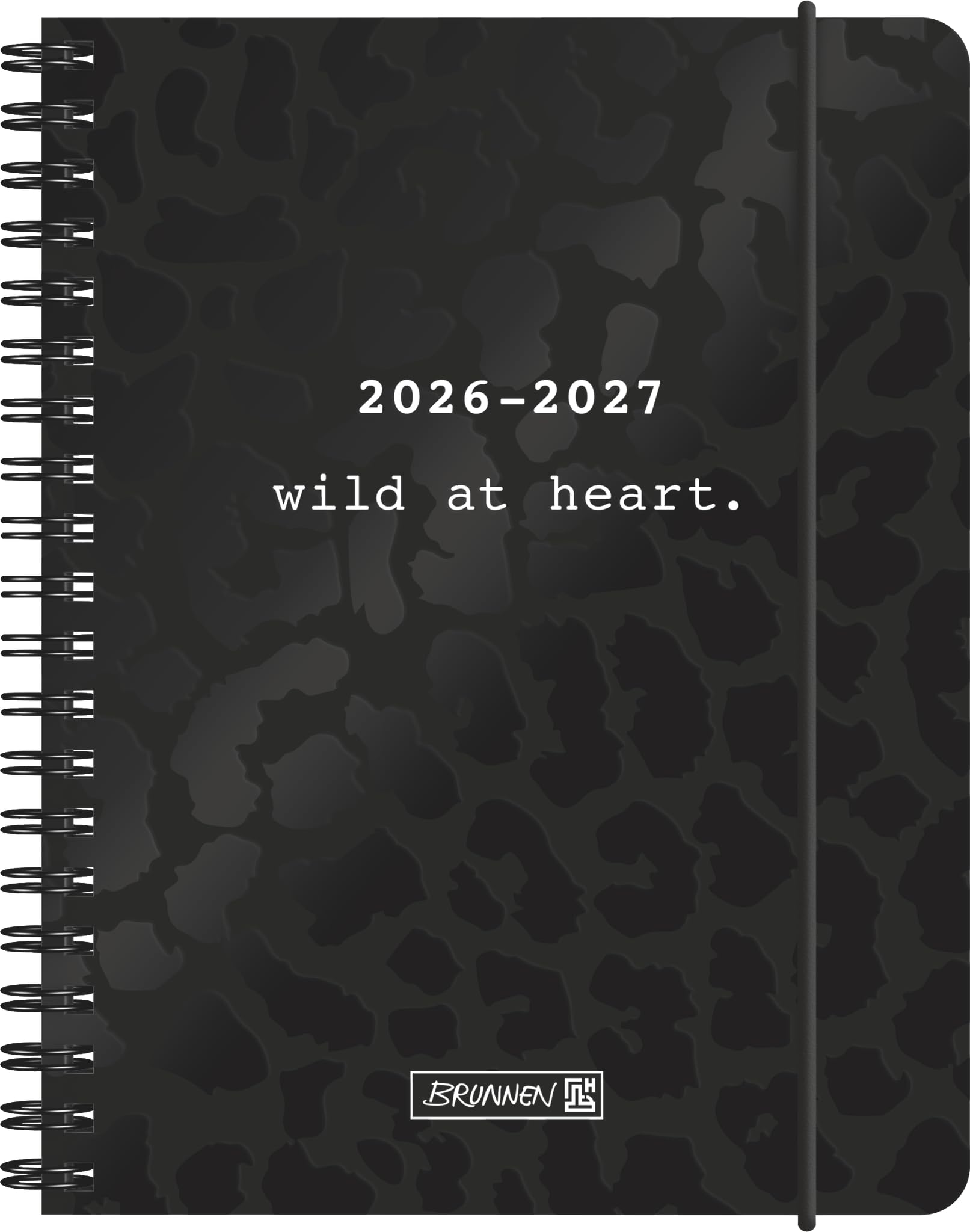 brunnen-sch-lerkalender-2026-2027-black-a6-papier-2-seiten-1-woche image 1
