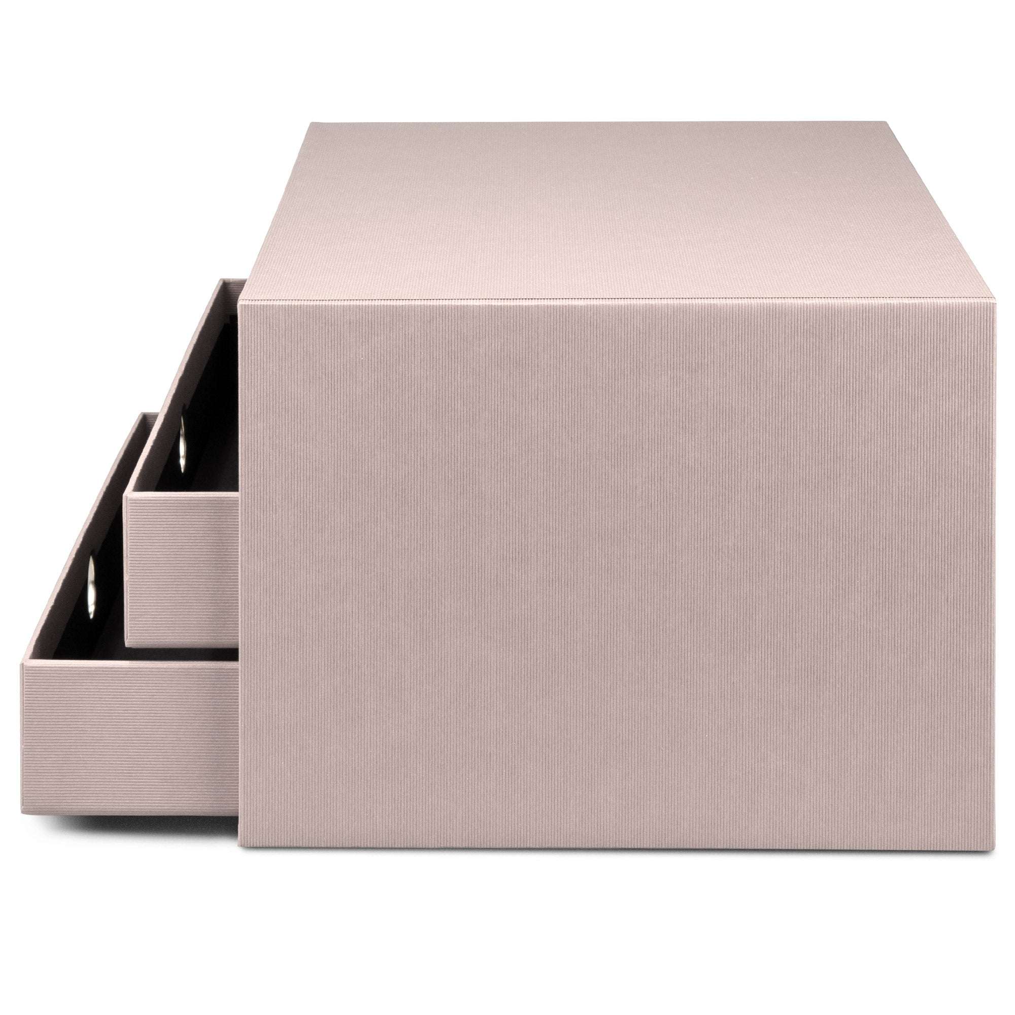 r-ssler-s-o-h-o-schubladenbox-a4-querformat-3-f-cher-powder-rosa image 3