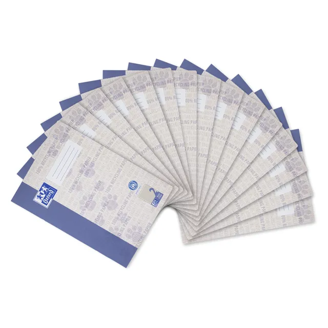 oxford-schulheft-a4-recycling-lineatur-2-liniert-16-blatt-15-st-ck image 1