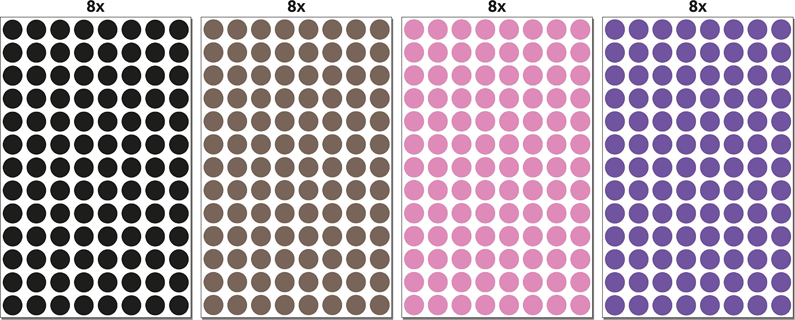 avery-zweckform-59997-markierungspunkte-8-mm-3-328-klebepunkte-in-4-farben image 2