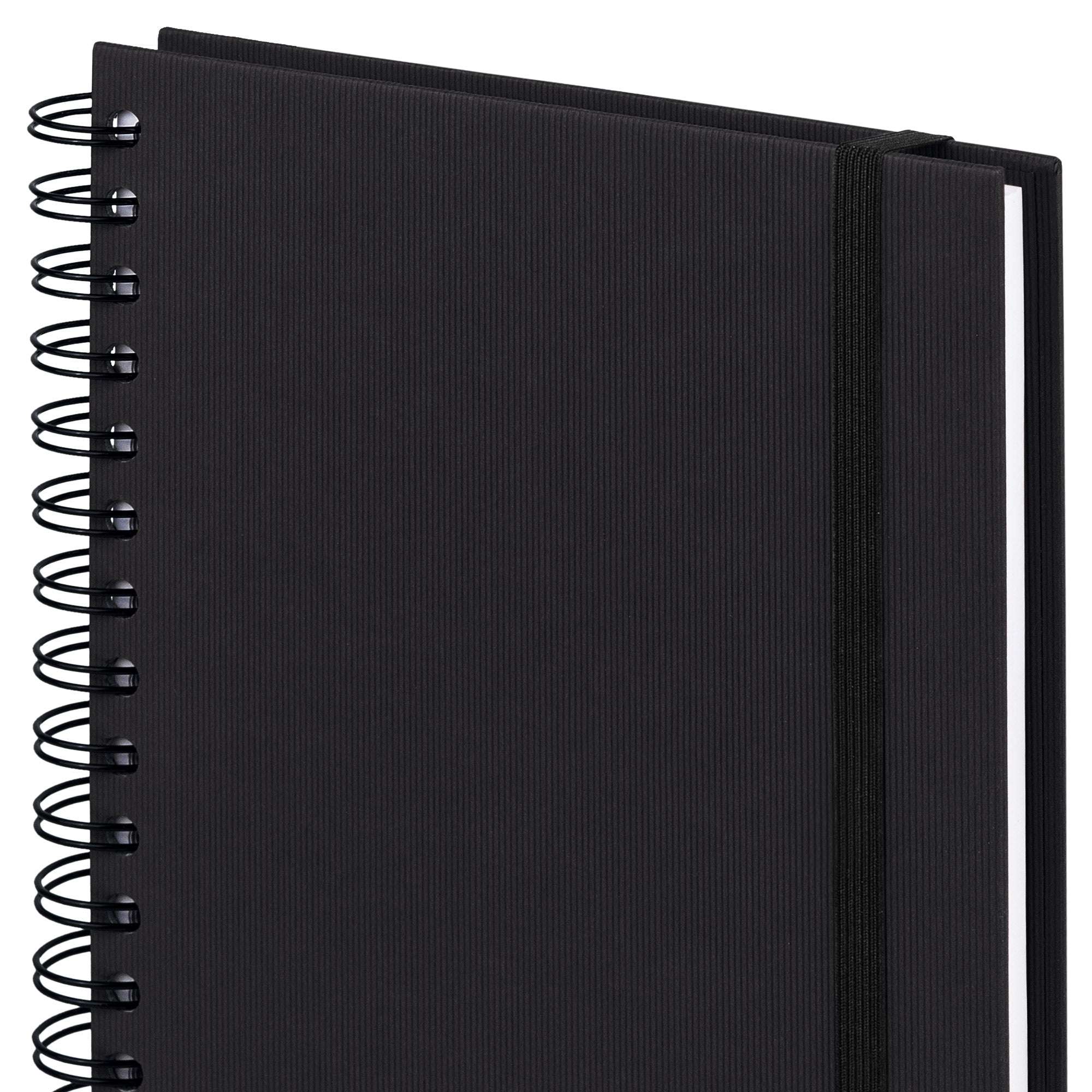 r-ssler-s-o-h-o-notizbuch-a5-hardcover-blanko-mit-gummizug-schwarz image 5