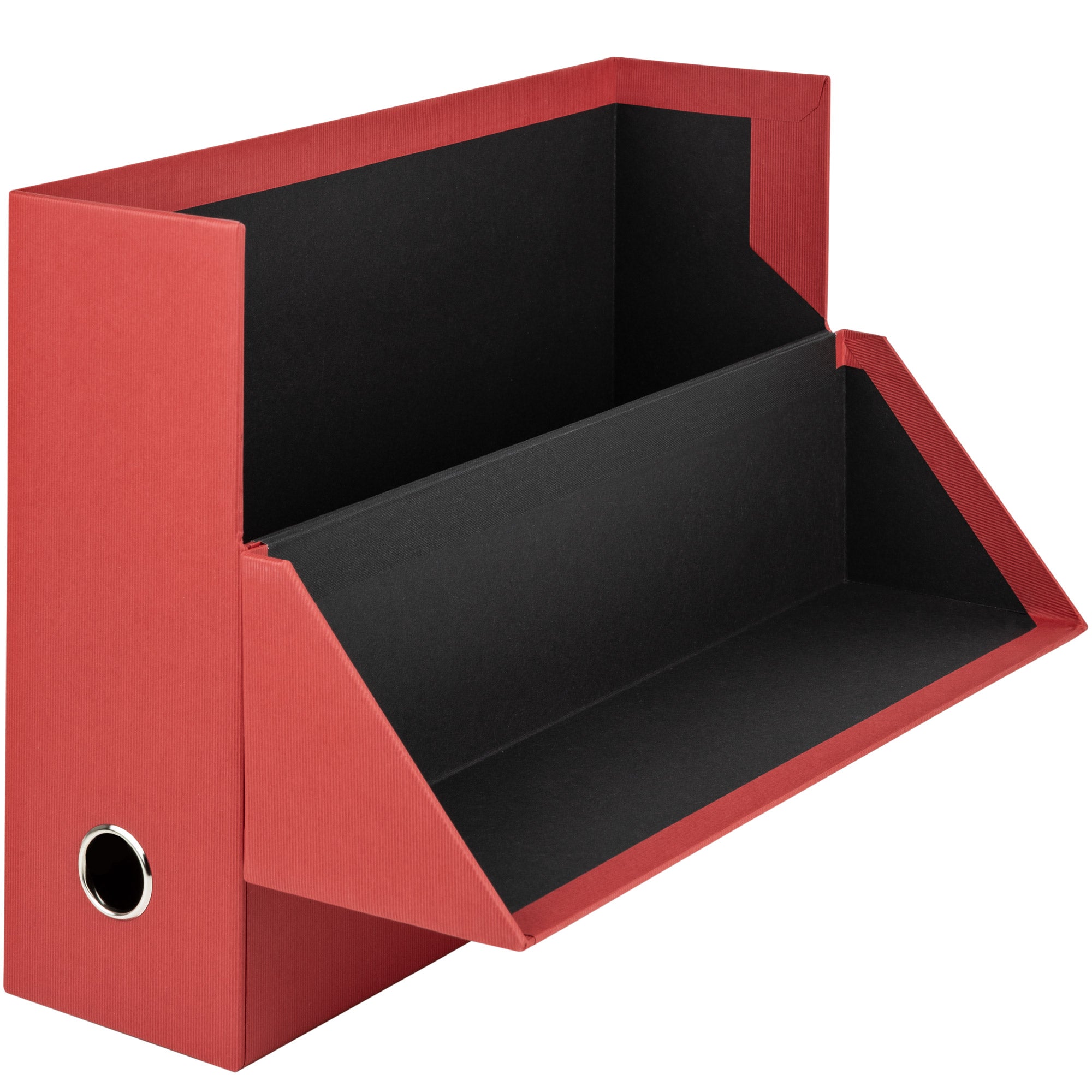 r-ssler-s-o-h-o-archivbox-a4-800-blatt-rot-mit-rippenpr-gung image 2