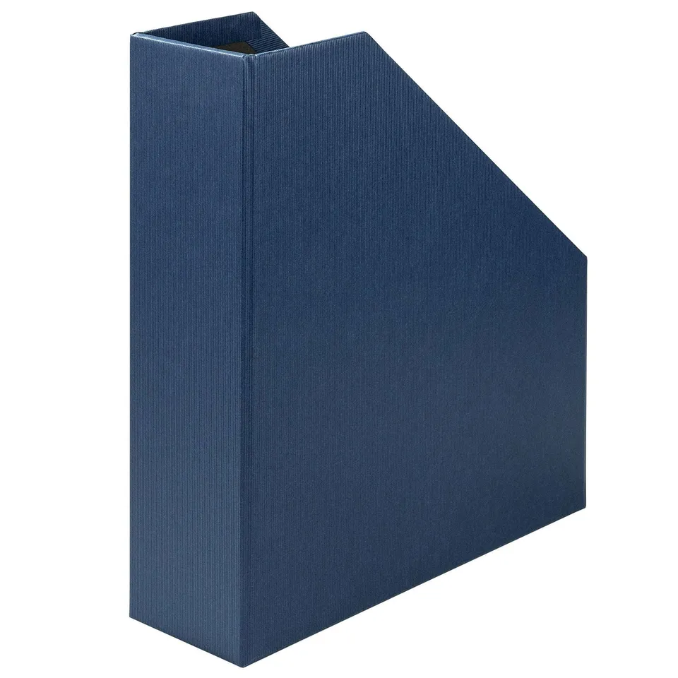 r-ssler-s-o-h-o-stehsammler-a4-zeitschriftensammler-navy-blau image 1
