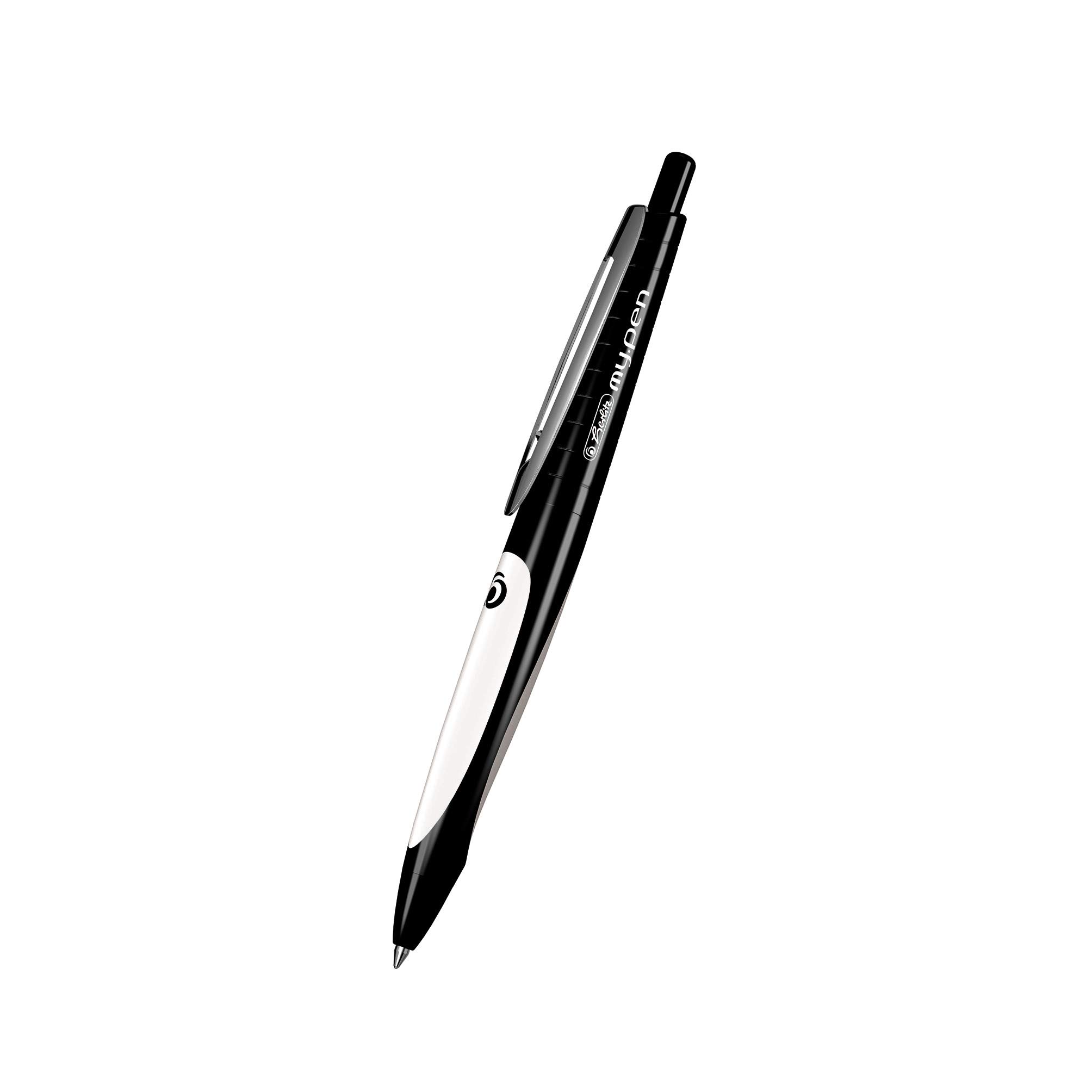 herlitz-my-pen-kugelschreiber-schwarz-wei-schreibfarbe-blau image 2