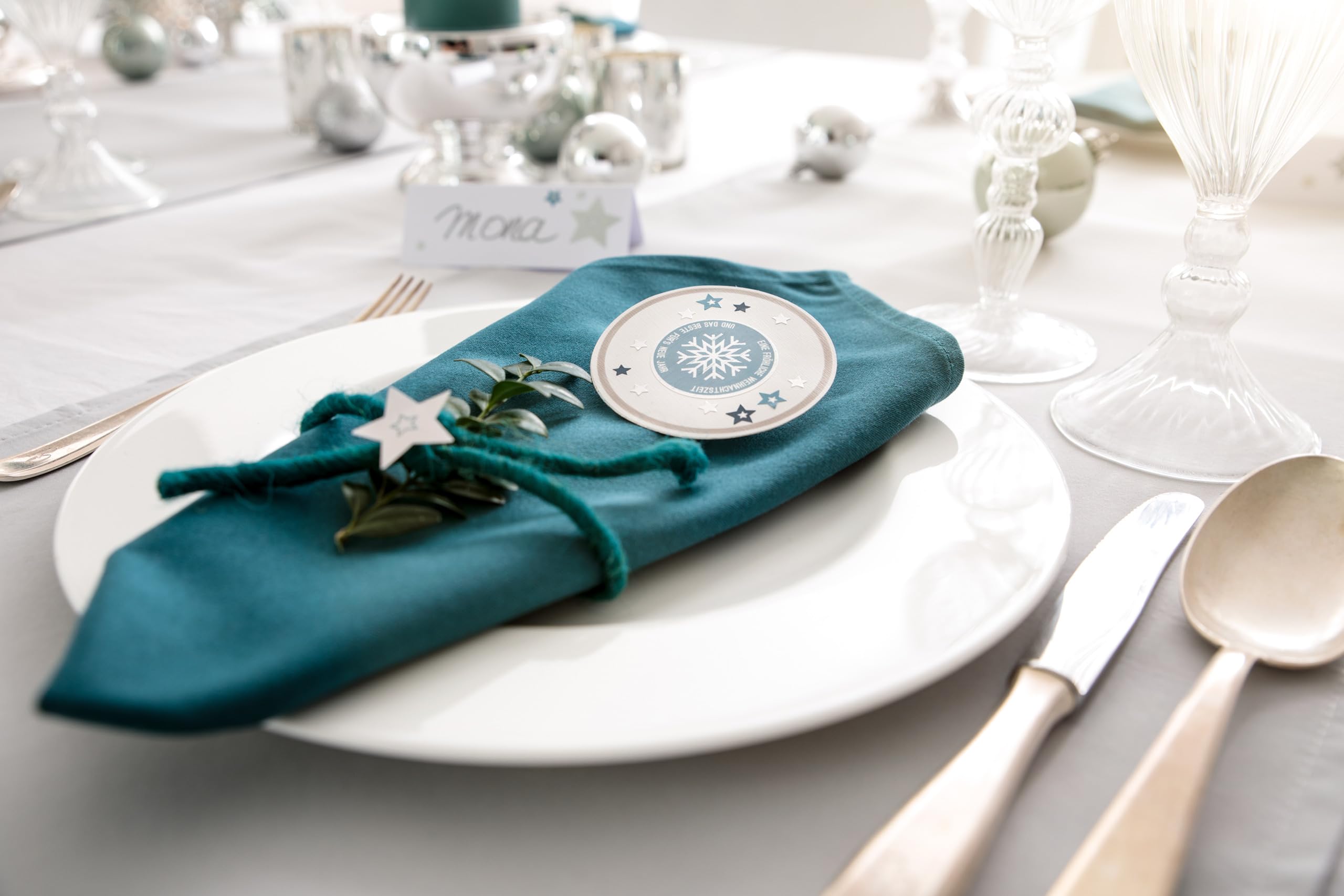 avery-zweckform-z-design-52259-weihnachtsaufkleber-sterne-blau-28-st-ck image 4