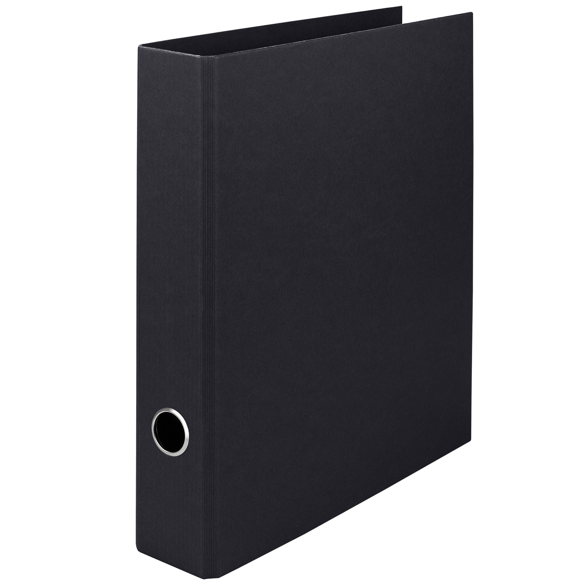 r-ssler-s-o-h-o-ordner-schmal-a4-5cm-schwarz-mit-rippenpr-gung image 1