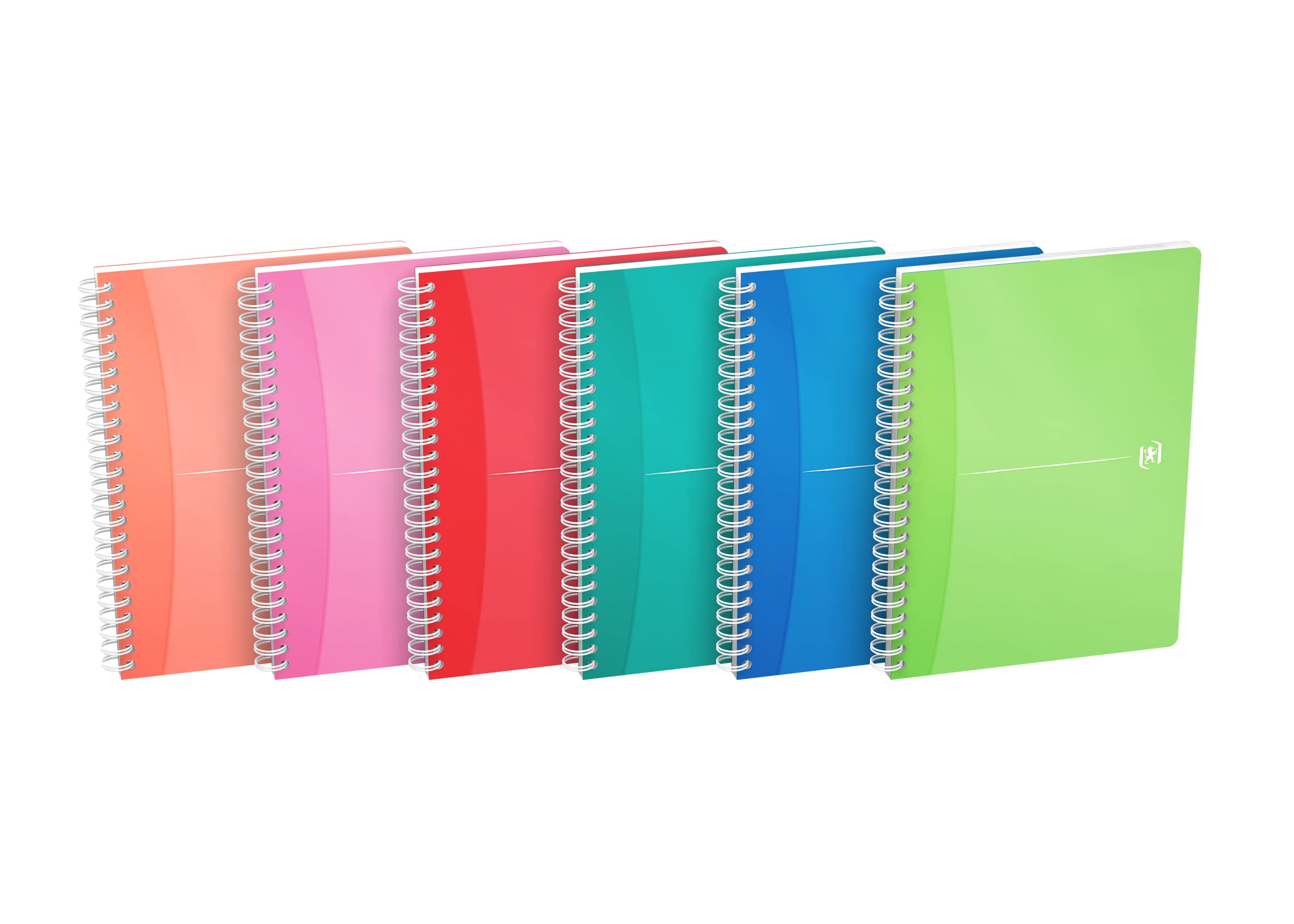 oxford-my-colours-spiral-notizblock-a4-kariert-90-blatt-180-seiten-5er-pack image 8