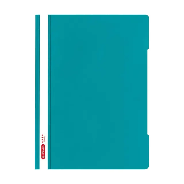 herlitz-schnellhefter-quality-a4-kunststoff-t-rkis-10-st-ck image 1