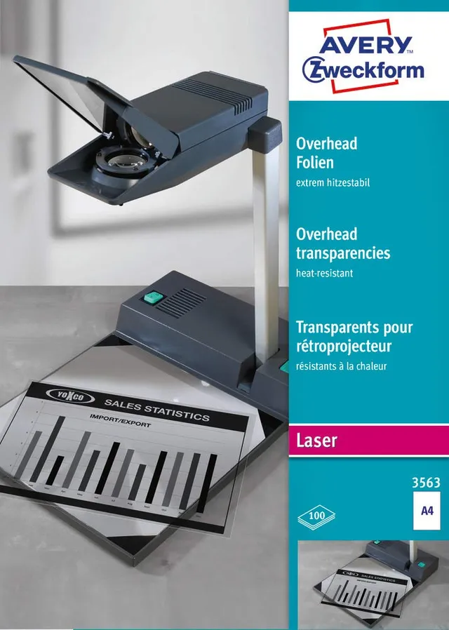 avery-zweckform-3563-overhead-folien-a4-f-r-s-w-laserdrucker-100-transparentfoli image 1