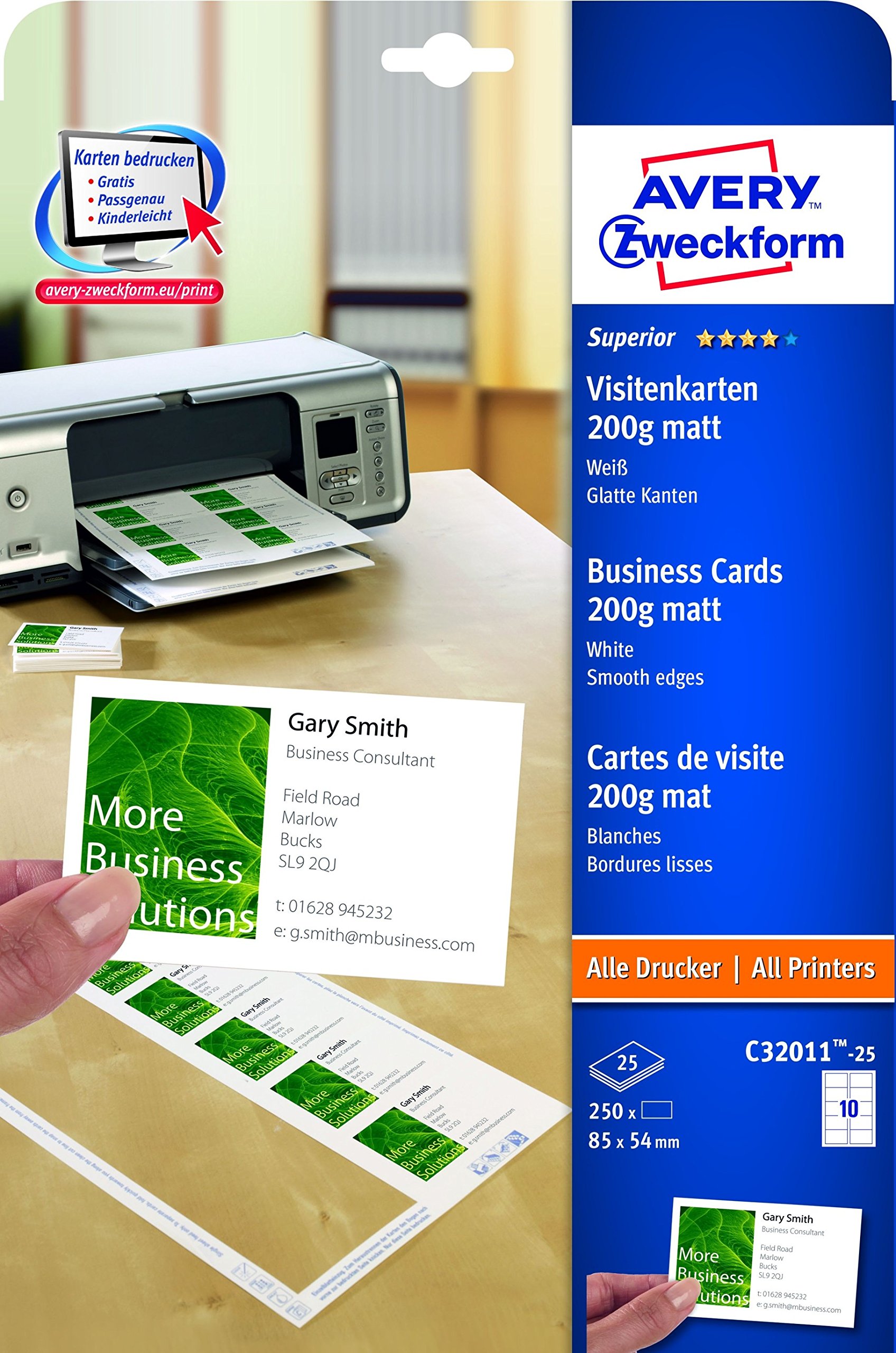 avery-zweckform-c32011-25-superior-visitenkarten-85x54-mm-wei-250-st-ck image 1