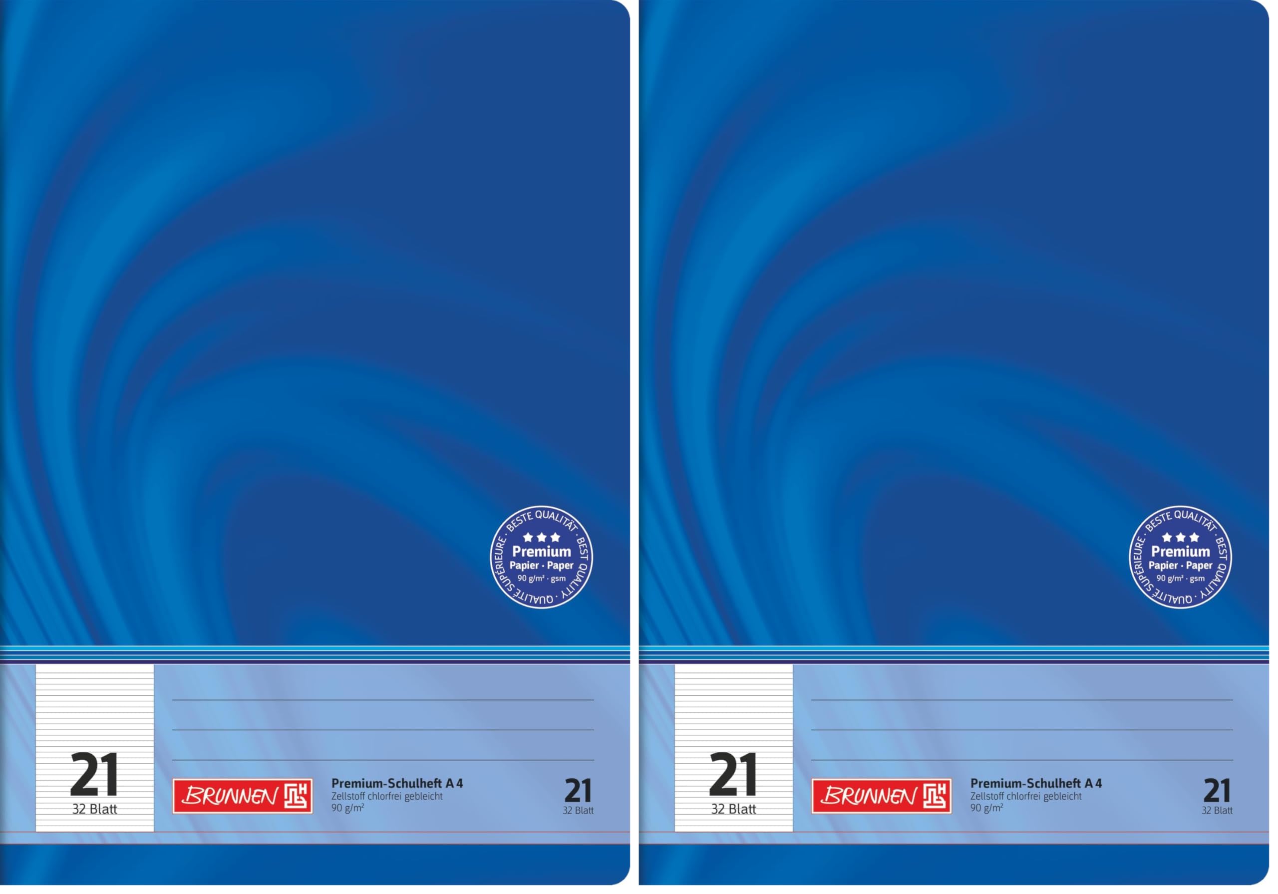 brunnen-premium-schulheft-a4-lineatur-21-liniert-doppelheft-32-blatt image 4