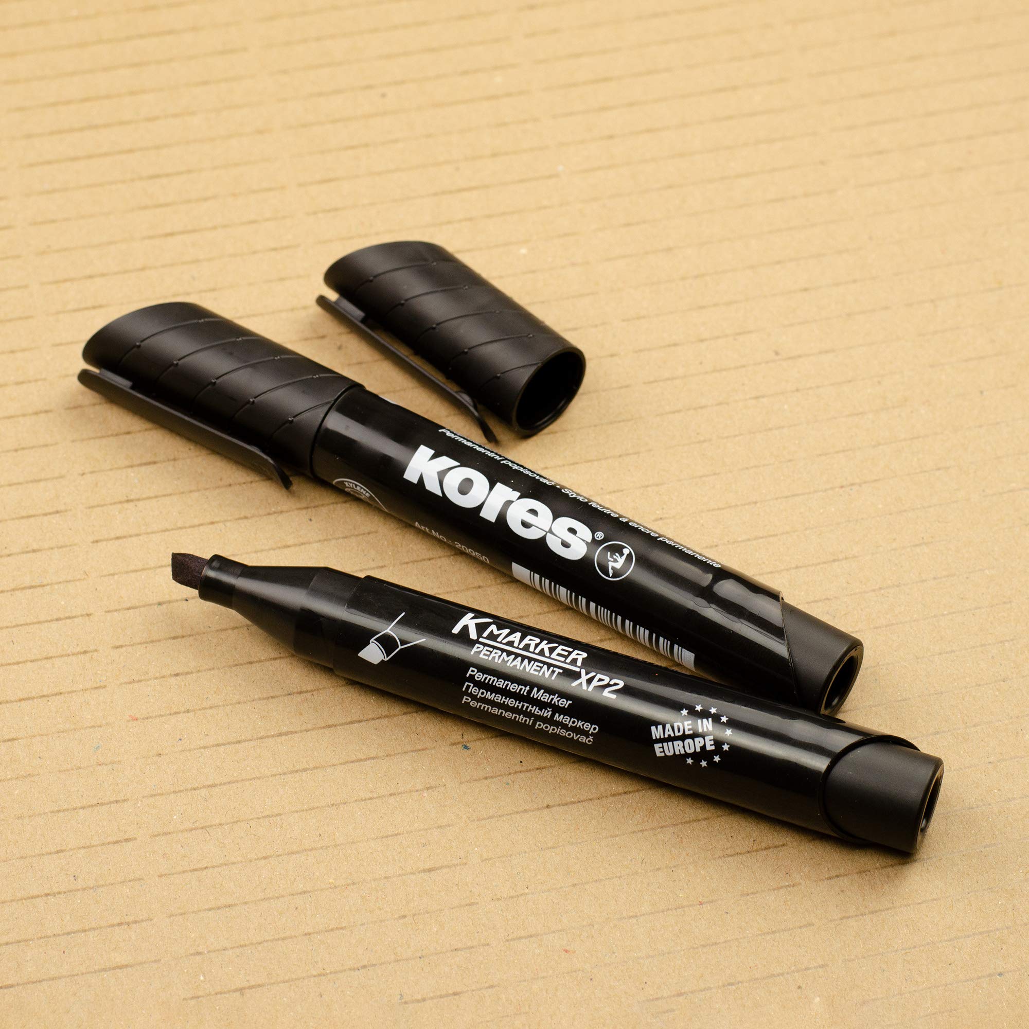 kores-k-marker-xp2-permanent-marker-schwarz-keilspitze-12-st-ck image 5
