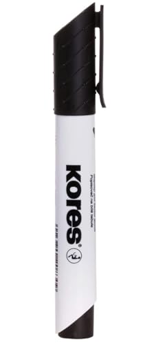 kores-k-marker-xw1-whiteboard-marker-schwarz-runde-spitze-12er-pack-20830 image 7