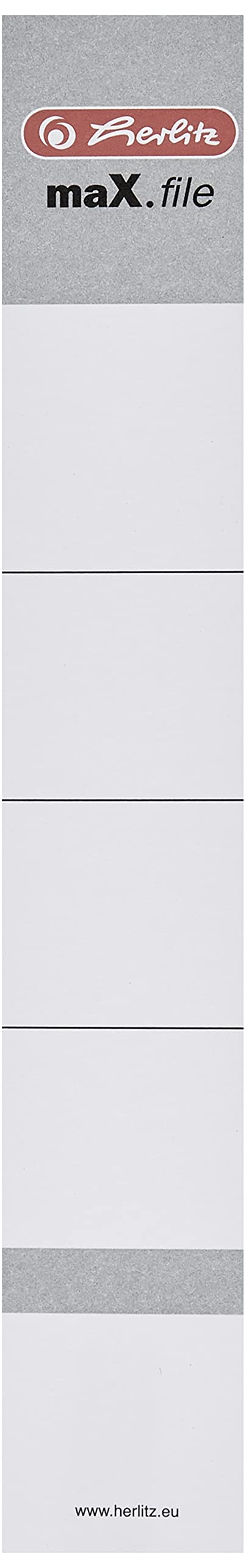 herlitz-9743154-r-ckenschild-30x190-mm-f-r-5-cm-ordner-wei-10-st-ck image 2