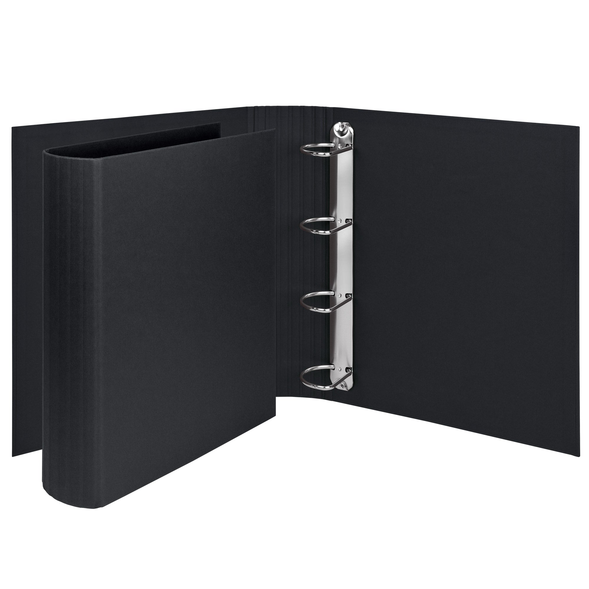 r-ssler-s-o-h-o-ringbuchordner-breit-a4-5-cm-r-cken-4-ring-mechanik-schwarz image 2