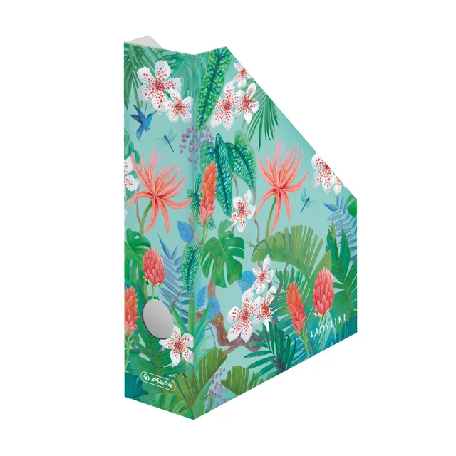 herlitz-stehsammler-a4-ladylike-jungle-aus-wellpappe-7-cm-r-cken image 1