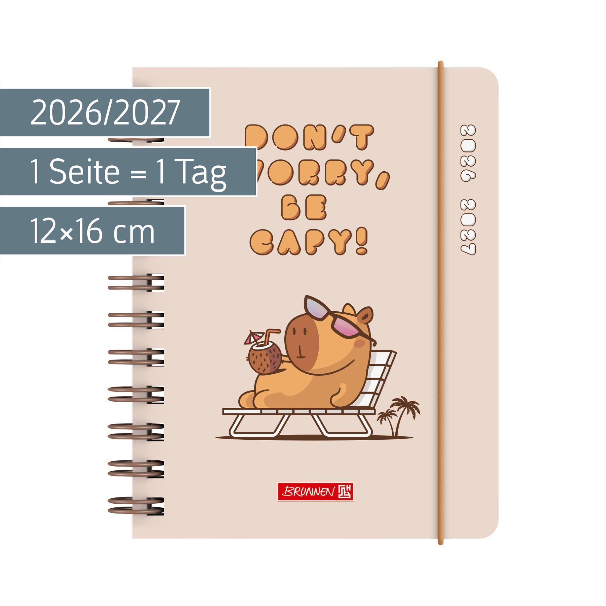 brunnen-sch-lerkalender-2026-2027-capy-a6-kunststoff-1-seite-1-tag image 2