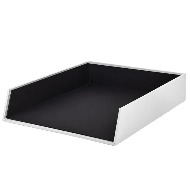 r-ssler-s-o-h-o-ablagekorb-briefablage-a4-wei-stapelbar image 1