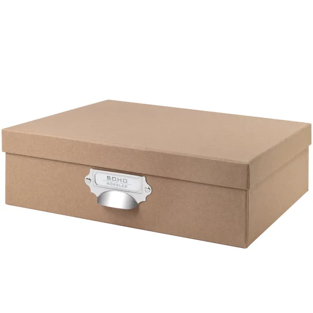 r-ssler-s-o-h-o-aufbewahrungsbox-mit-deckel-und-griff-a4-in-kraft image 1