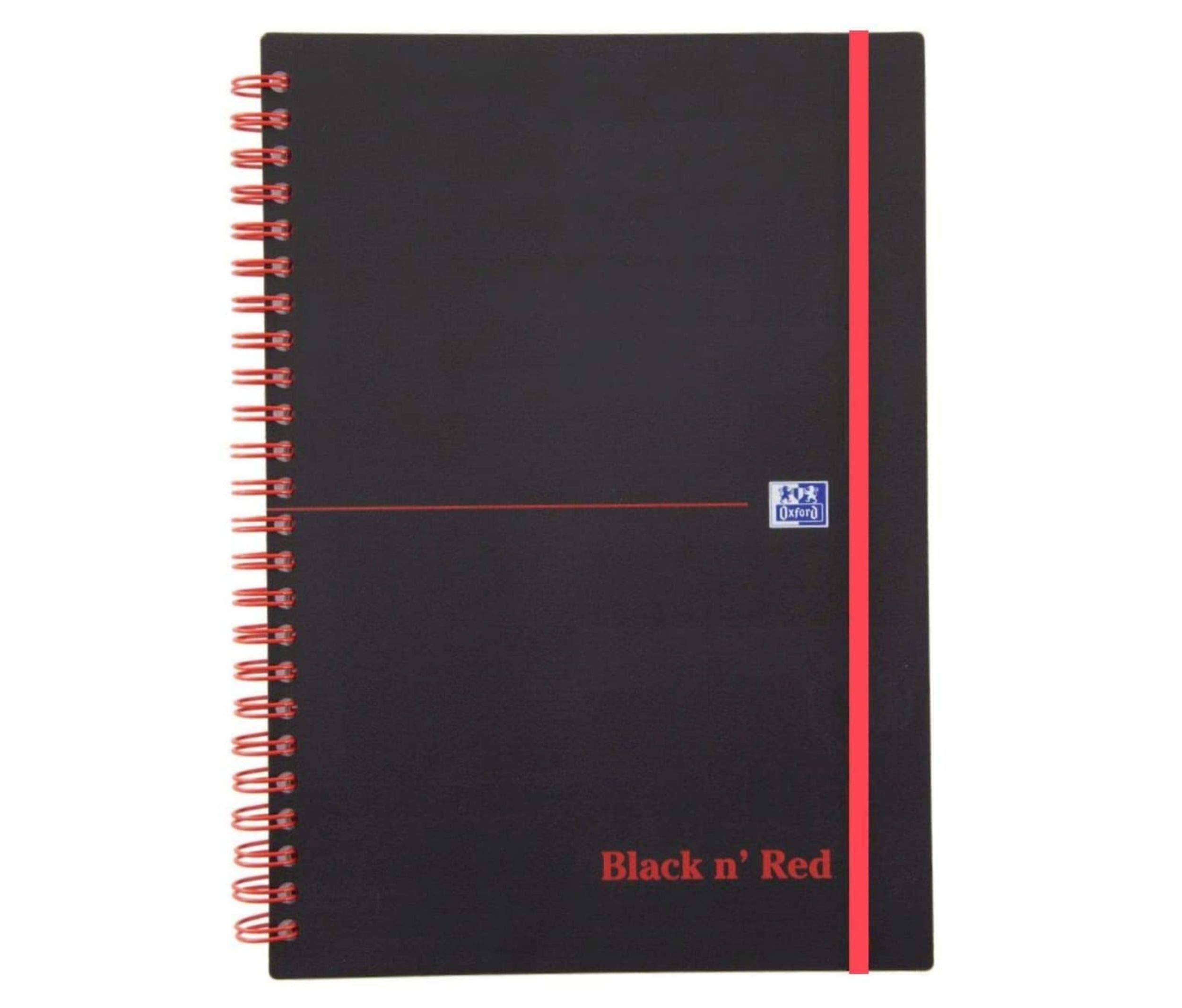 oxford-black-n-red-spiralbuch-400047655-a5-liniert-5er-pack-70-blatt image 7
