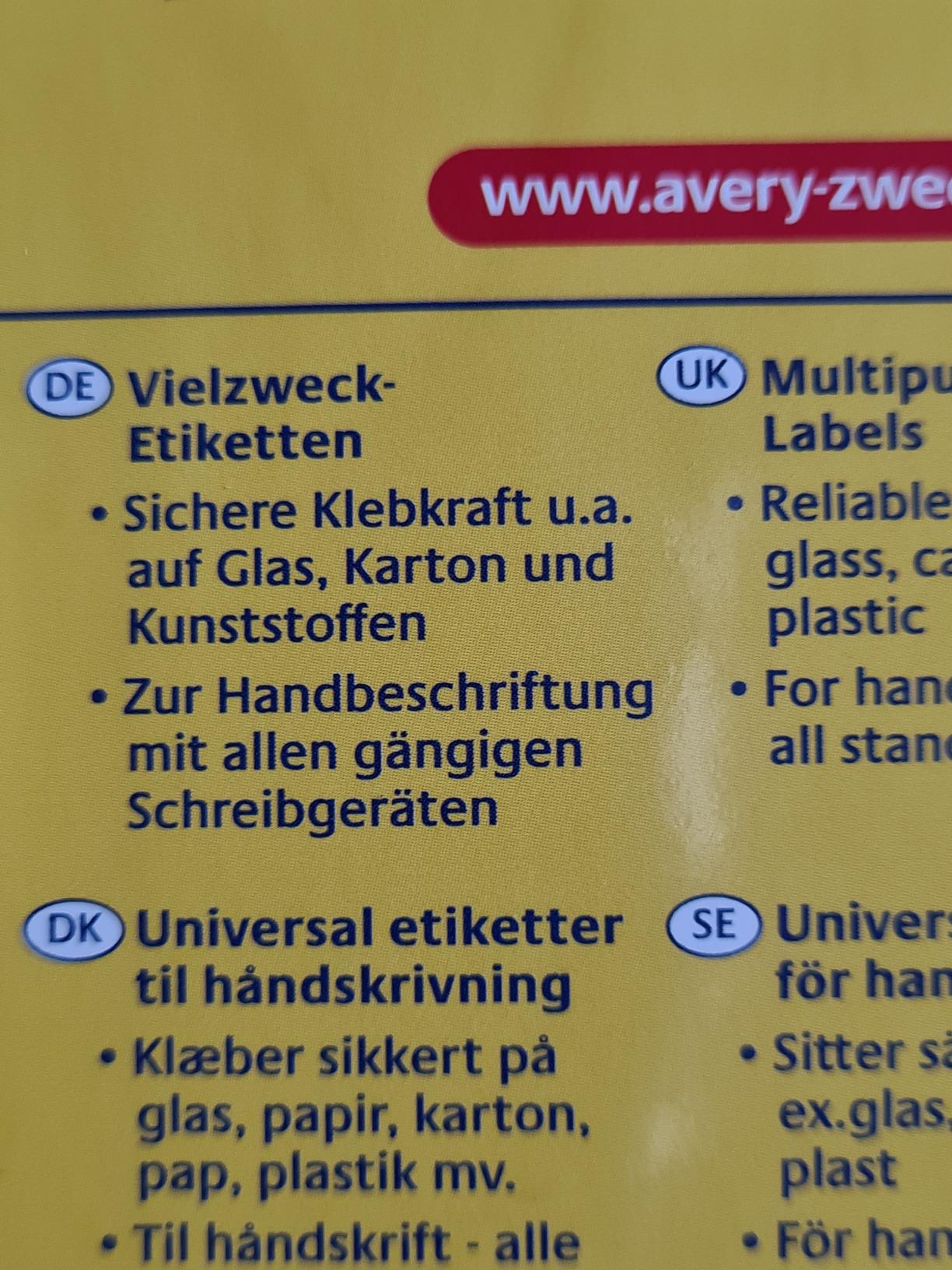 Okay, aber dünnes Papier