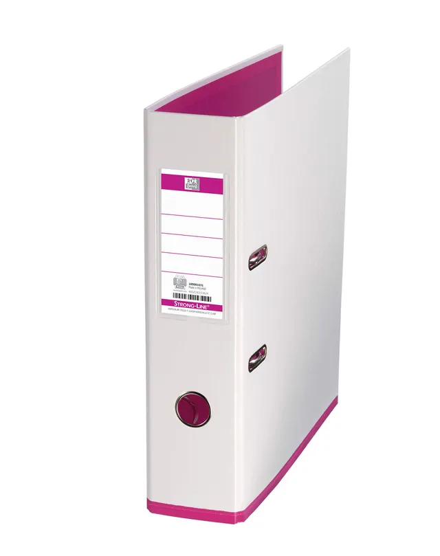 oxford-mycolour-ordner-din-a4-8-cm-breit-wei-pink image 1