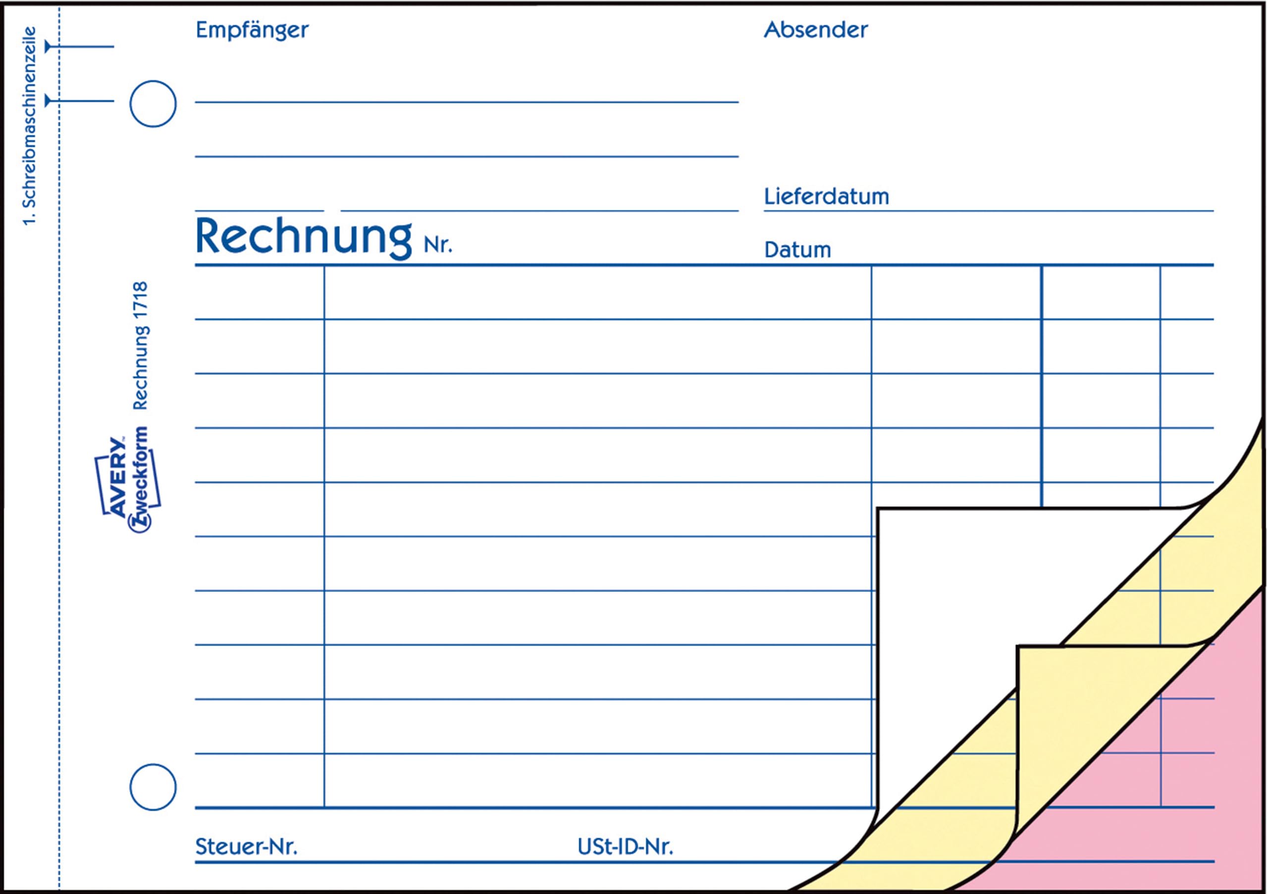 avery-zweckform-1718-rechnungsbuch-sterreich-a6-quer-3x40-blatt image 2
