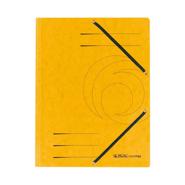 herlitz-einschlagmappe-a4-mit-gummizug-gelb-25-st-ck image 1