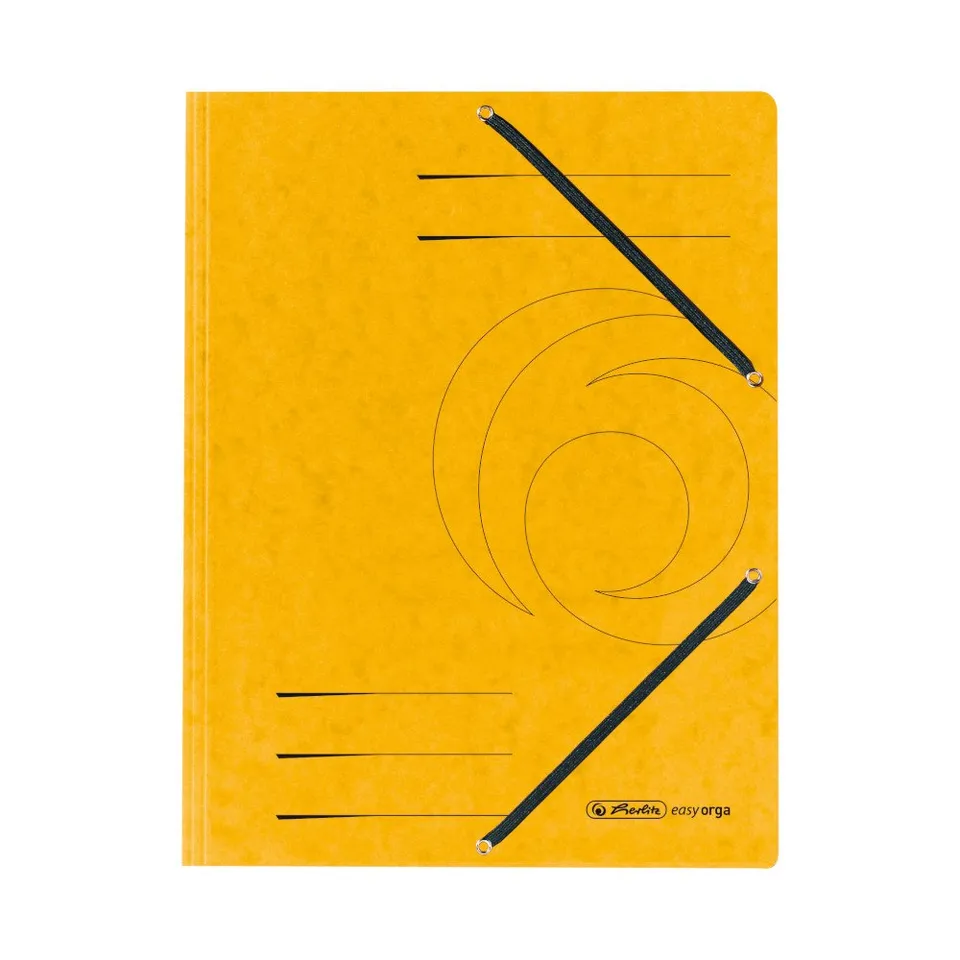 herlitz-einschlagmappe-a4-mit-gummizug-gelb-25-st-ck image 1
