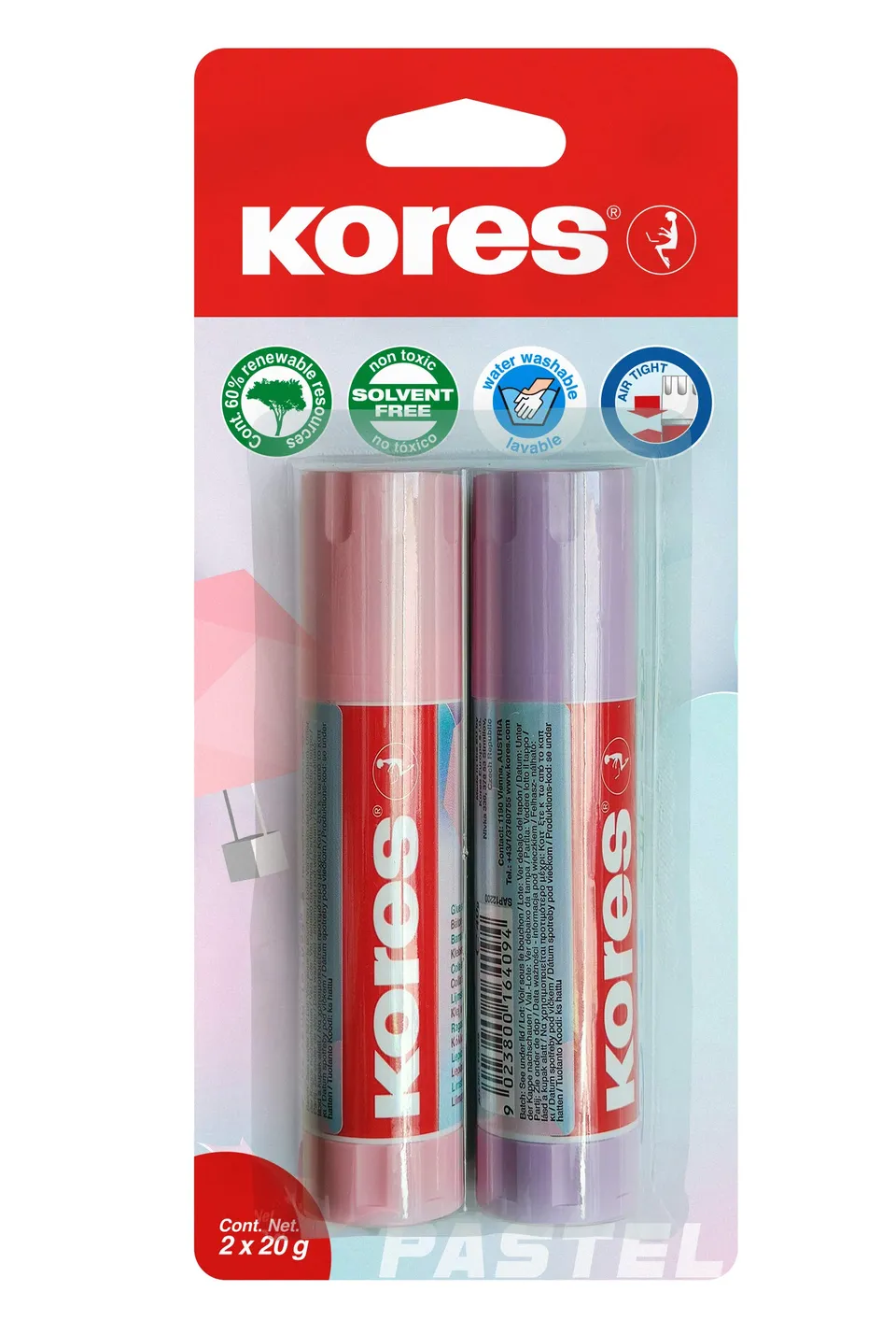 kores-pastell-klebestift-2-x-20-g image 1