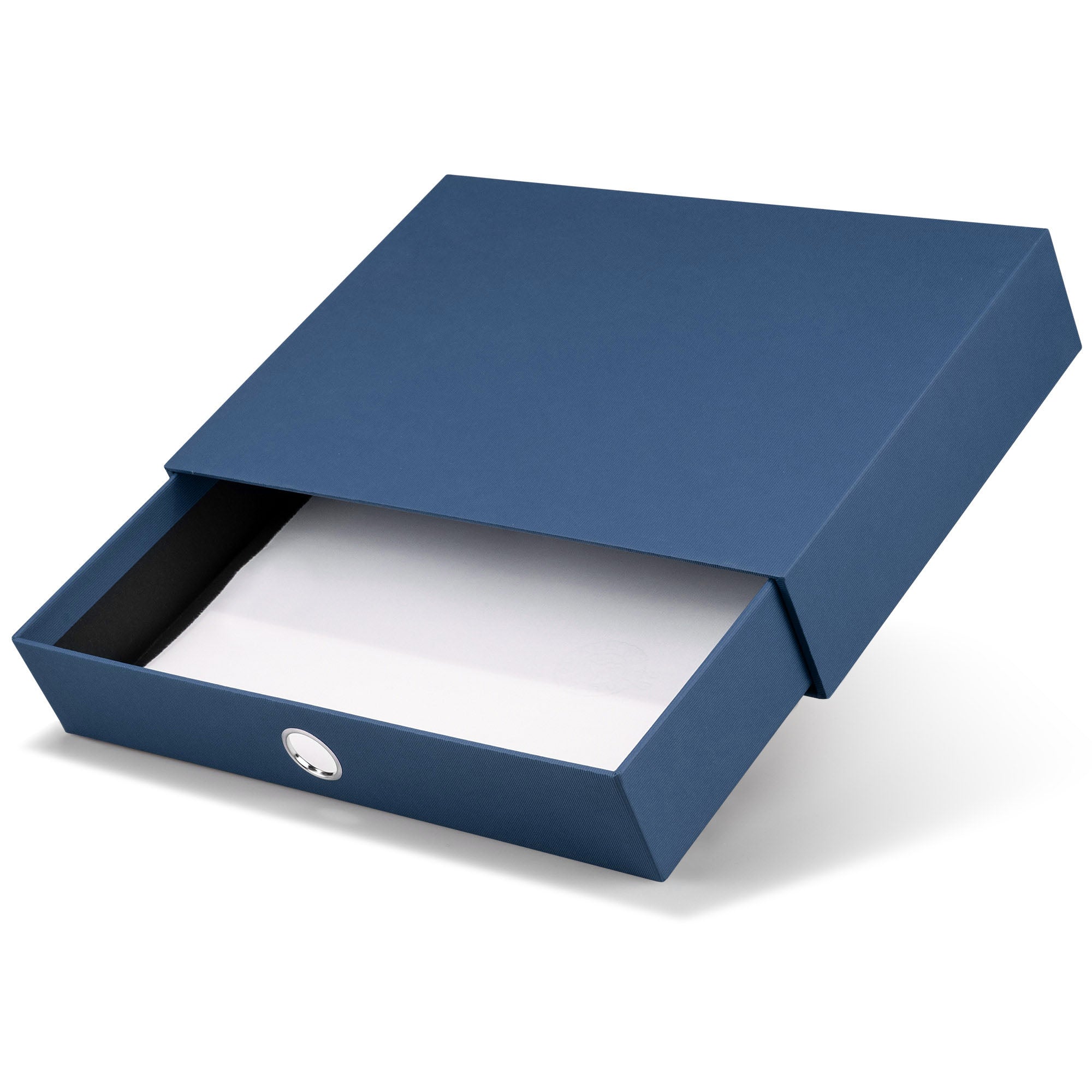r-ssler-s-o-h-o-schubladenbox-a4-querformat-1-fach-navy-blau image 3