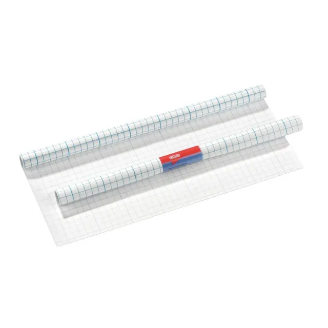herlitz-bucheinschlagfolie-selbstklebend-40-x-100-cm-transparent image 1