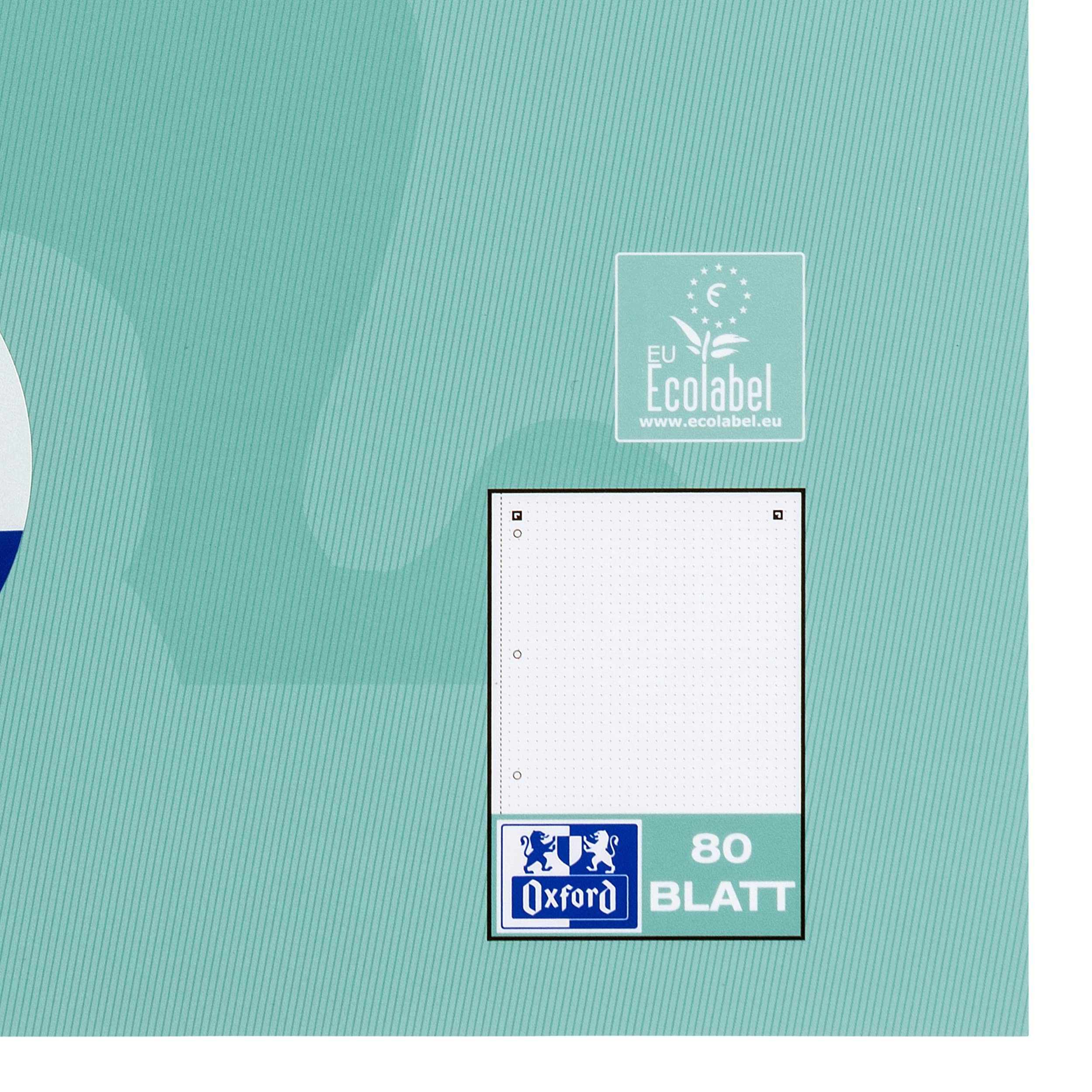 oxford-collegeblock-a4-punktkariert-dotted-160-seiten-10er-pack-gr-nblau image 4