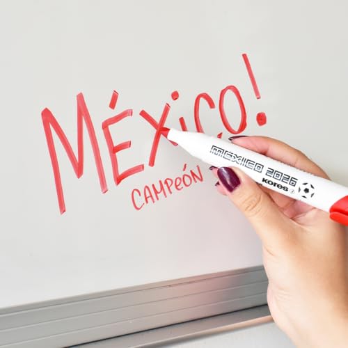 kores-whiteboard-marker-keilspitze-3-5-mm-rot-12-st-ck image 7