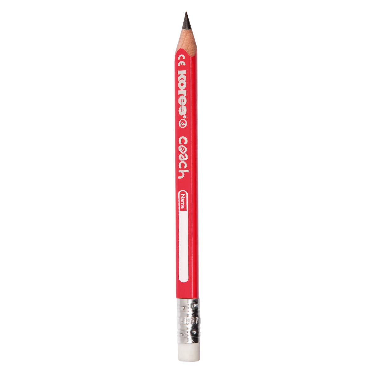 kores-coach-bleistift-dreieckig-2-hb-3er-pack-mit-spitzer image 3