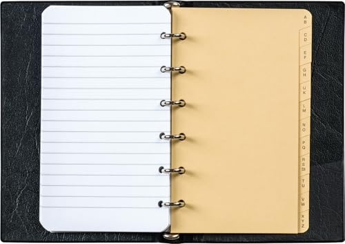 brunnen-fact-ringbuch-a7-schwarz-6-ringe-inkl-50-blatt-liniert image 6