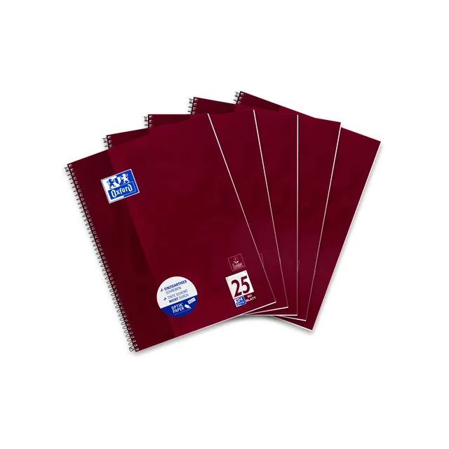 oxford-collegeblock-a4-lineatur-25-80-blatt-violett-5er-pack image 1