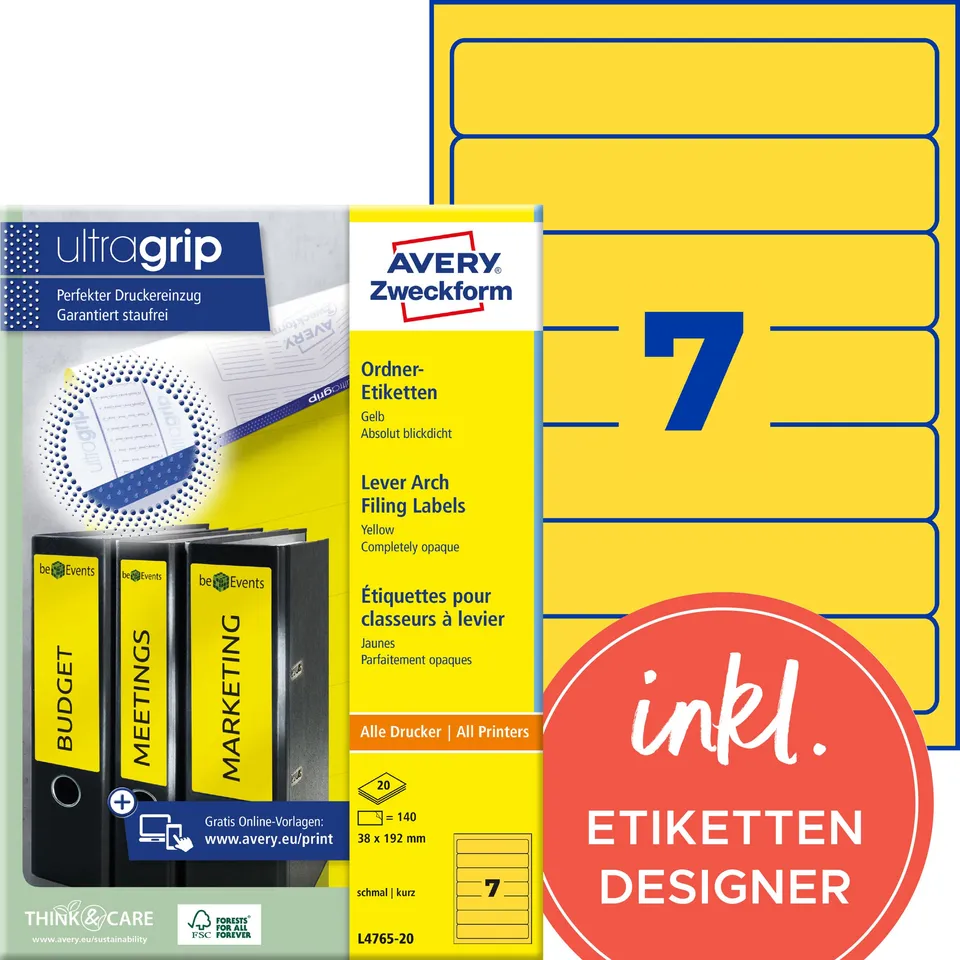 avery-zweckform-l4765-20-ordnerr-cken-etiketten-38x192mm-gelb-140-st-ck image 1