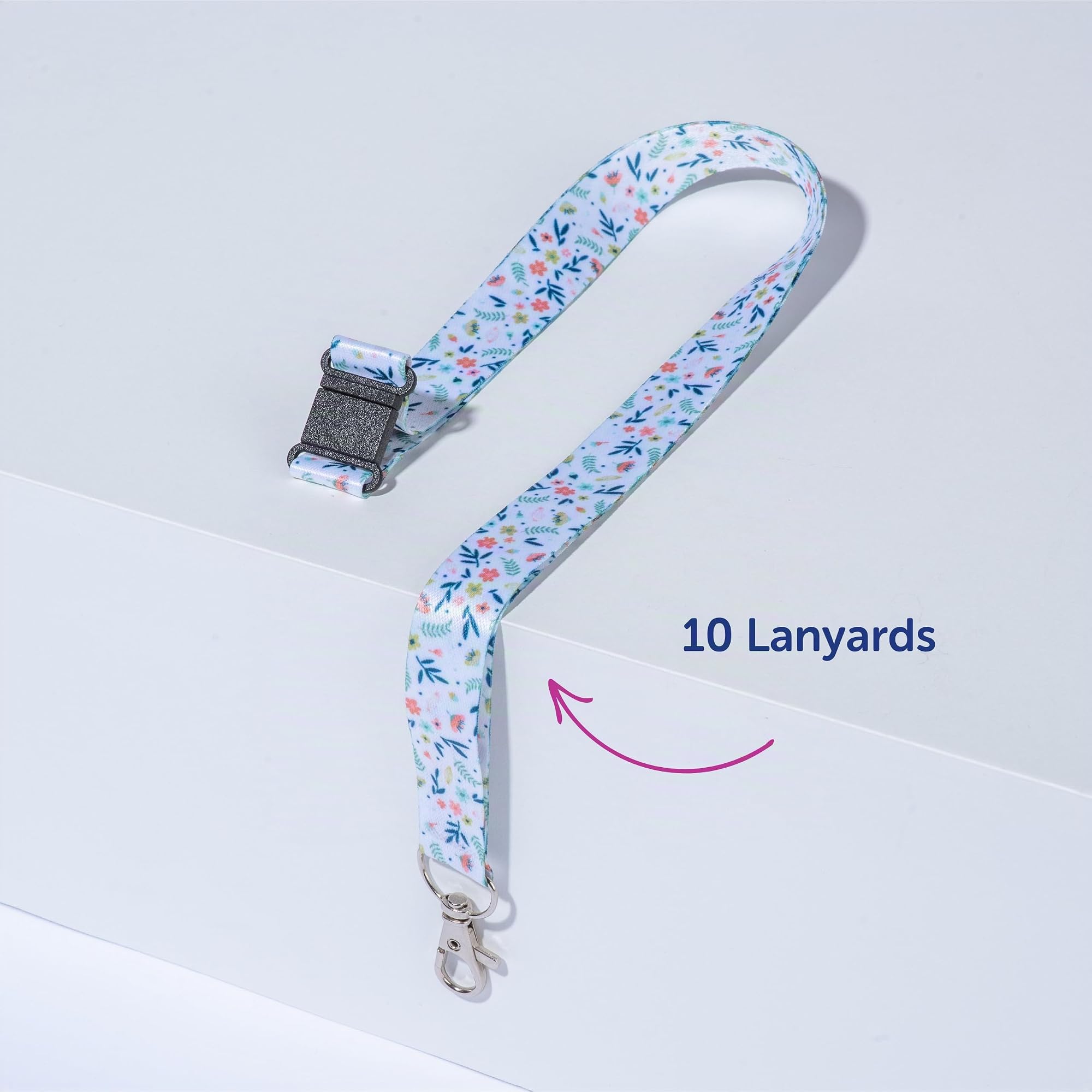 avery-zweckform-r4828f-lanyards-floral-44-x-2-cm-mit-karabiner-10-st-ck image 4