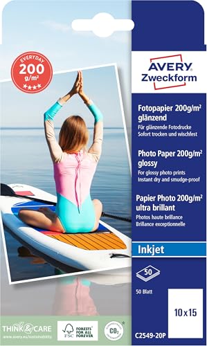 avery-zweckform-c2549-20p-everyday-fotopapier-10x15-cm-50-blatt-200-g-m-gl-nzend image 8