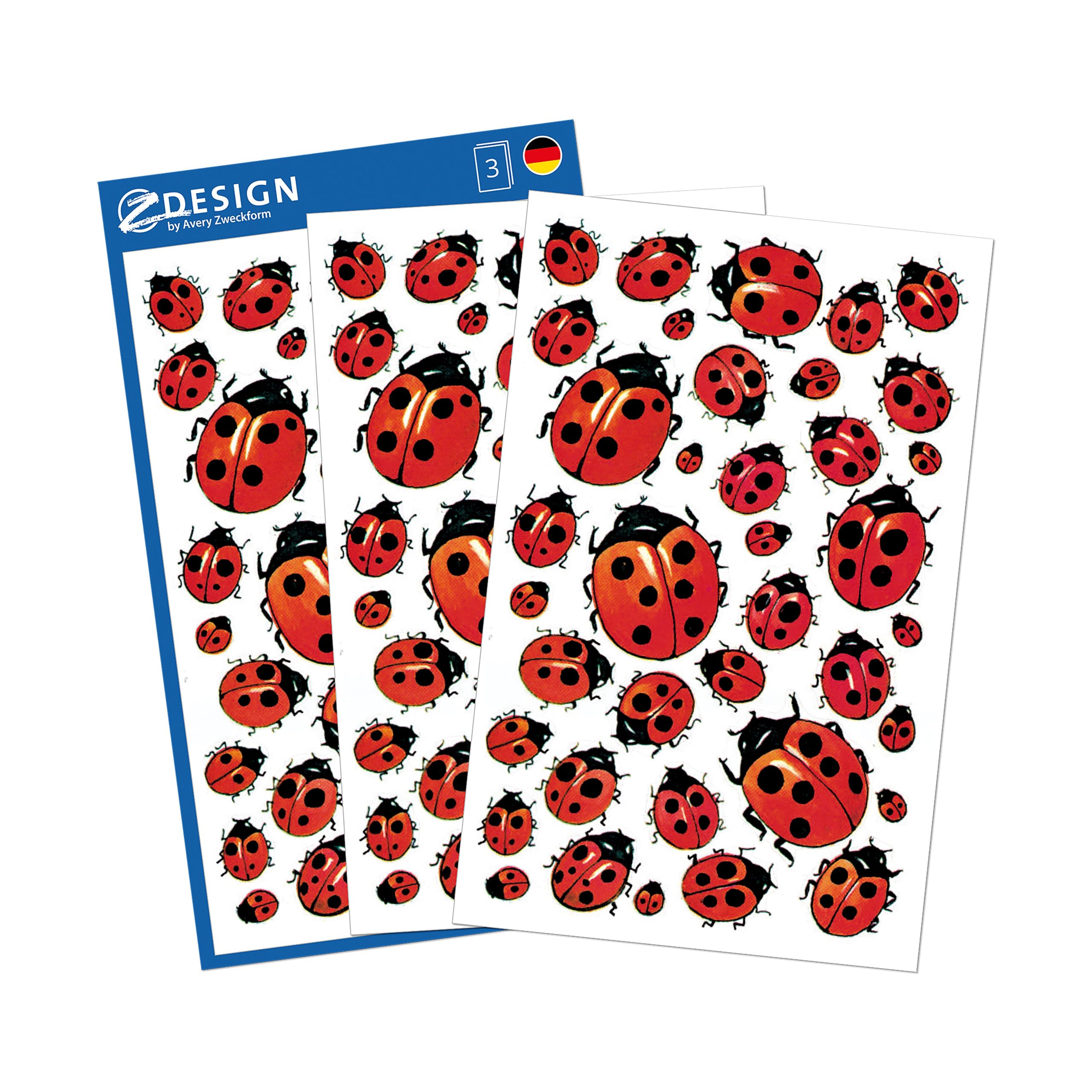 avery-zweckform-4400-papier-sticker-marienk-fer-114-dekosticker-selbstklebend image 7