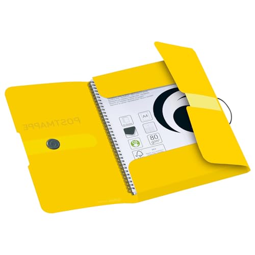 herlitz-pp-gummizugmappe-postmappe-a4-transparent-gelb-3-st-ck image 4