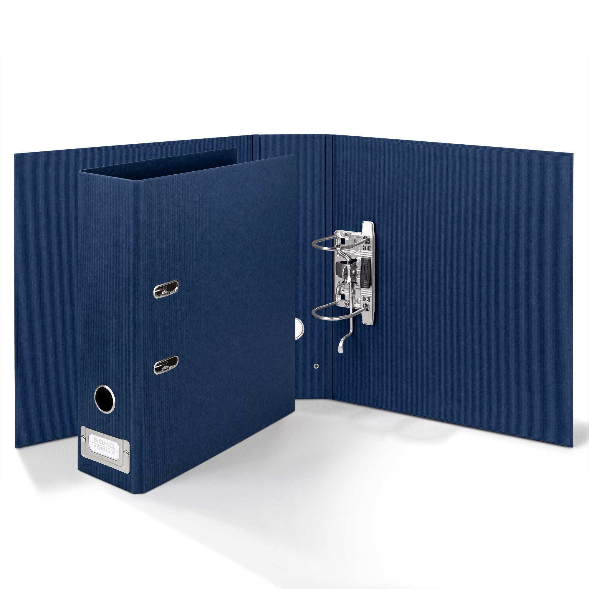 r-ssler-s-o-h-o-ordner-breit-a4-8cm-mit-metall-r-ckenschild-navy-blau image 3