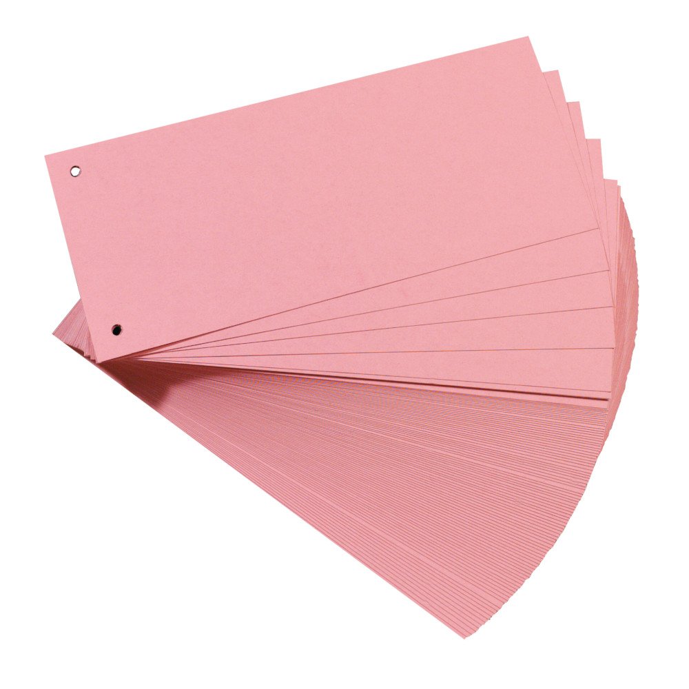 herlitz-trennstreifen-rosa-2-fach-gelocht-100-st-ck image 1